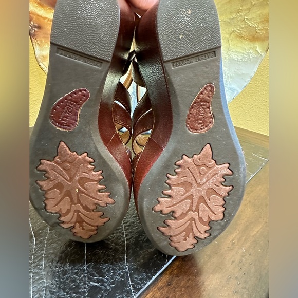 Nice Women’s Born Wedge Sandals 8m / 39 W52341 CQC11 - Picture 5 of 10